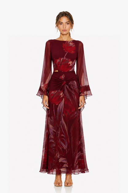 Vestido Creta Frambuesa
