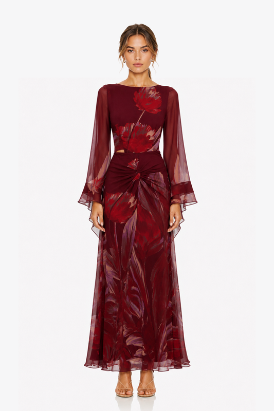 Vestido Creta Frambuesa