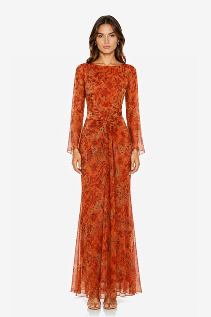 Vestido Creta Mandarina