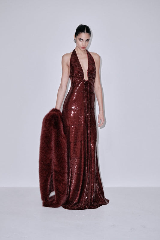 Vestido Fernanda Vino