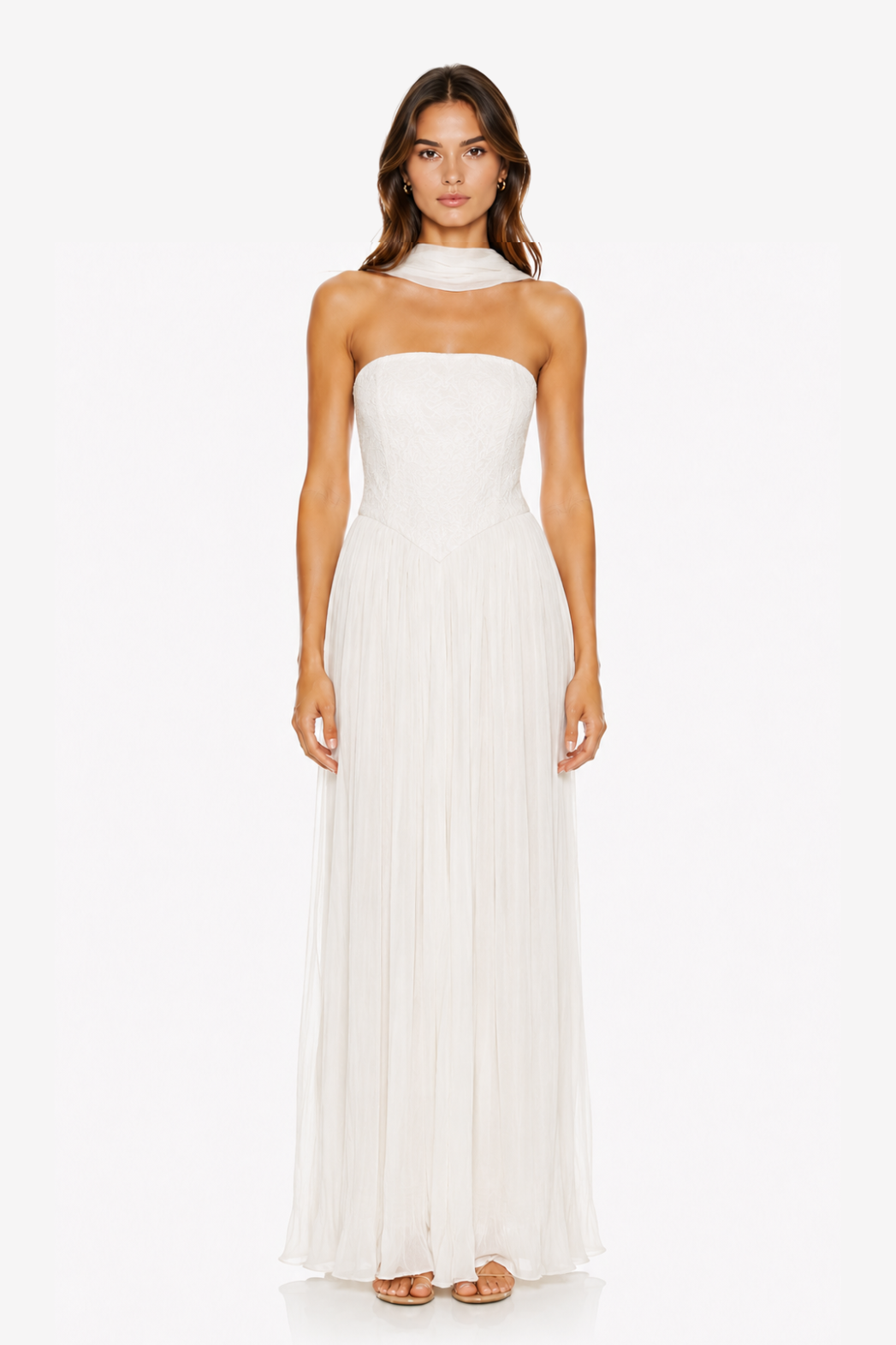 Vestido Lourdes Marfil