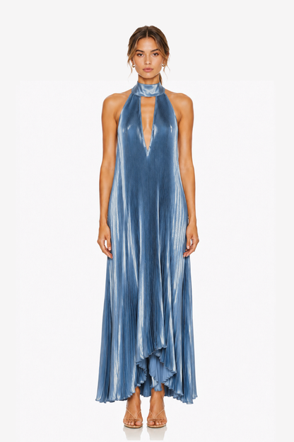 Vestido Opera Slate