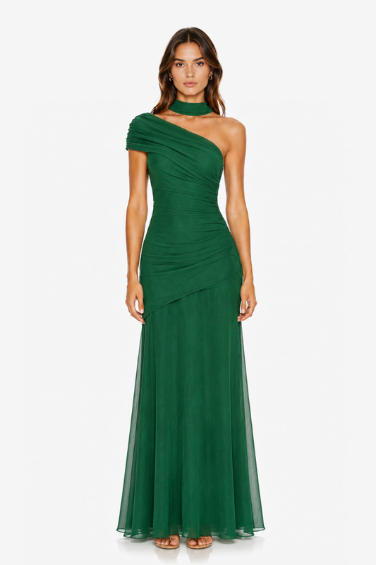Vestido Malva Verde