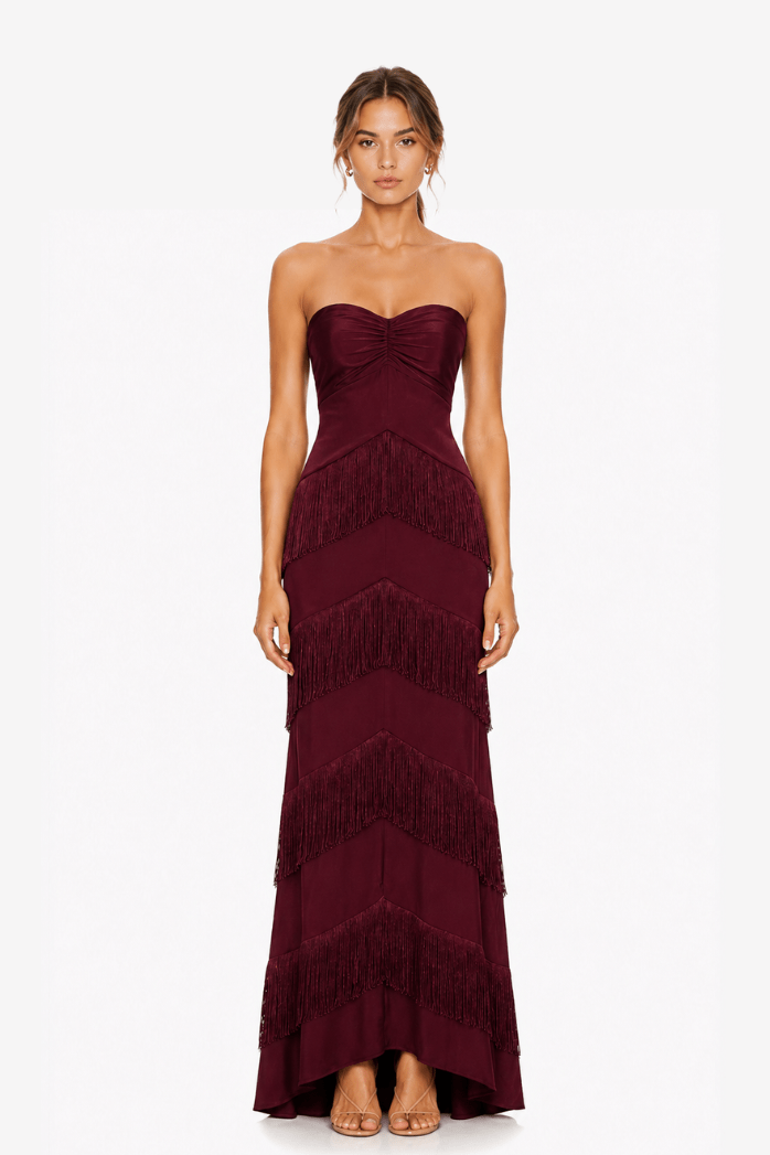 Vestido Sasha Burdeos