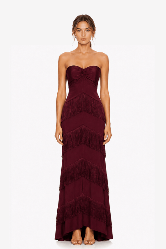 Vestido Sasha Burdeos