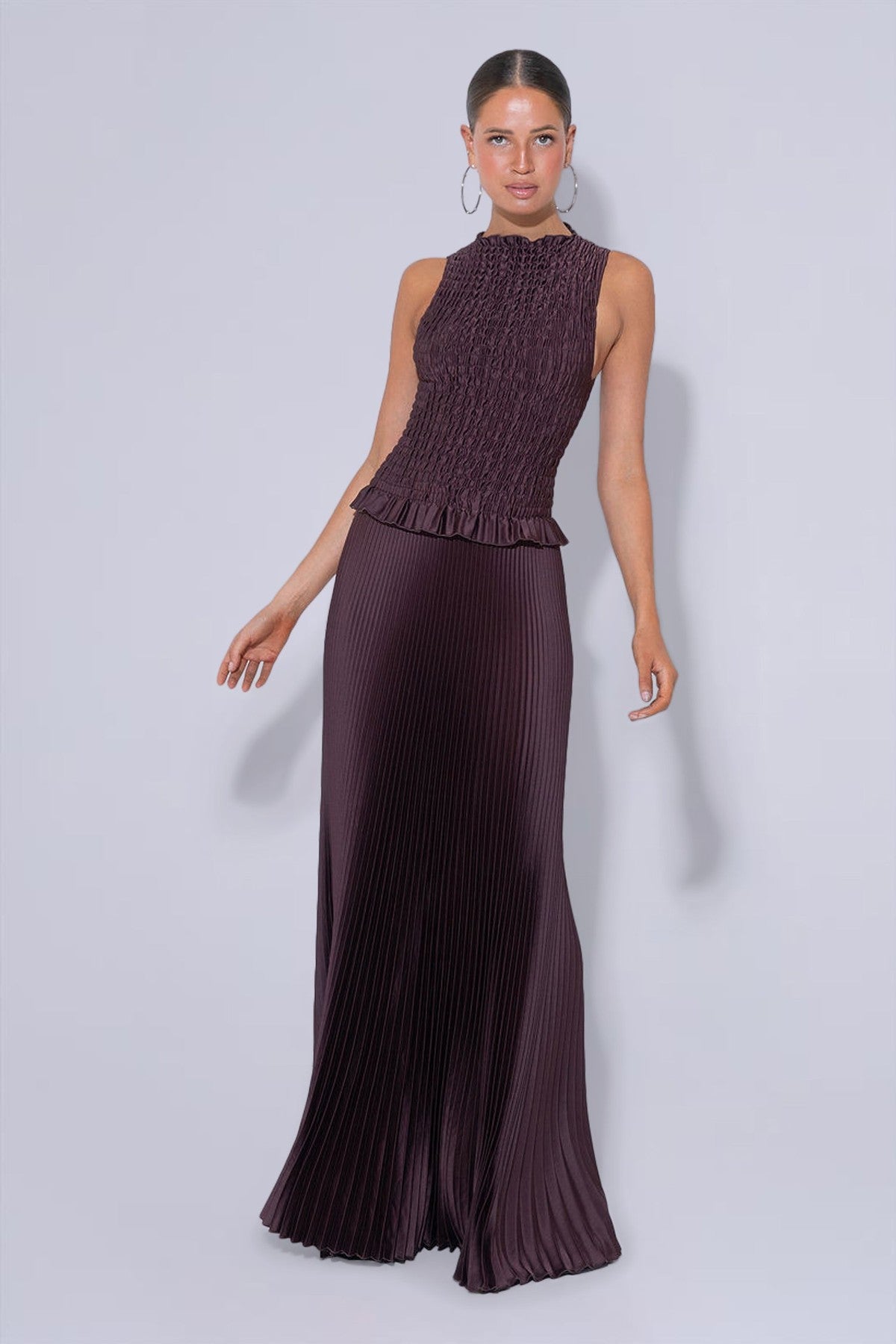 Vestido Bowery Mahogany