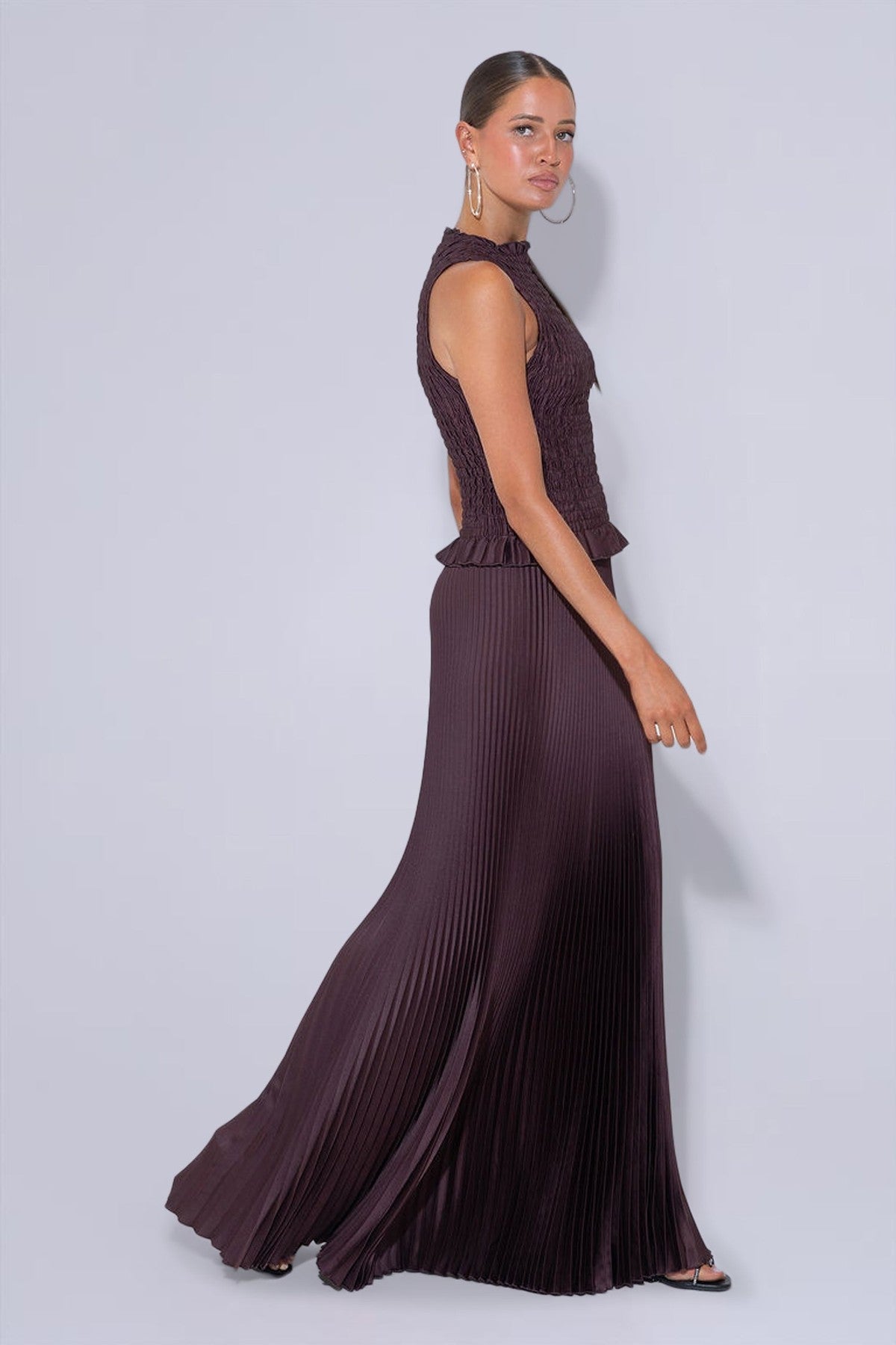 Vestido Bowery Mahogany