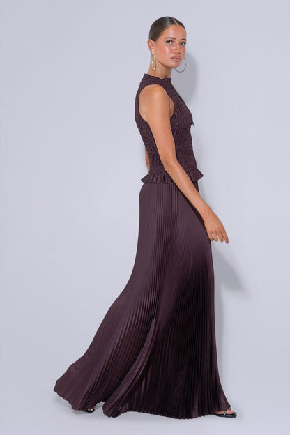 Vestido Bowery Mahogany