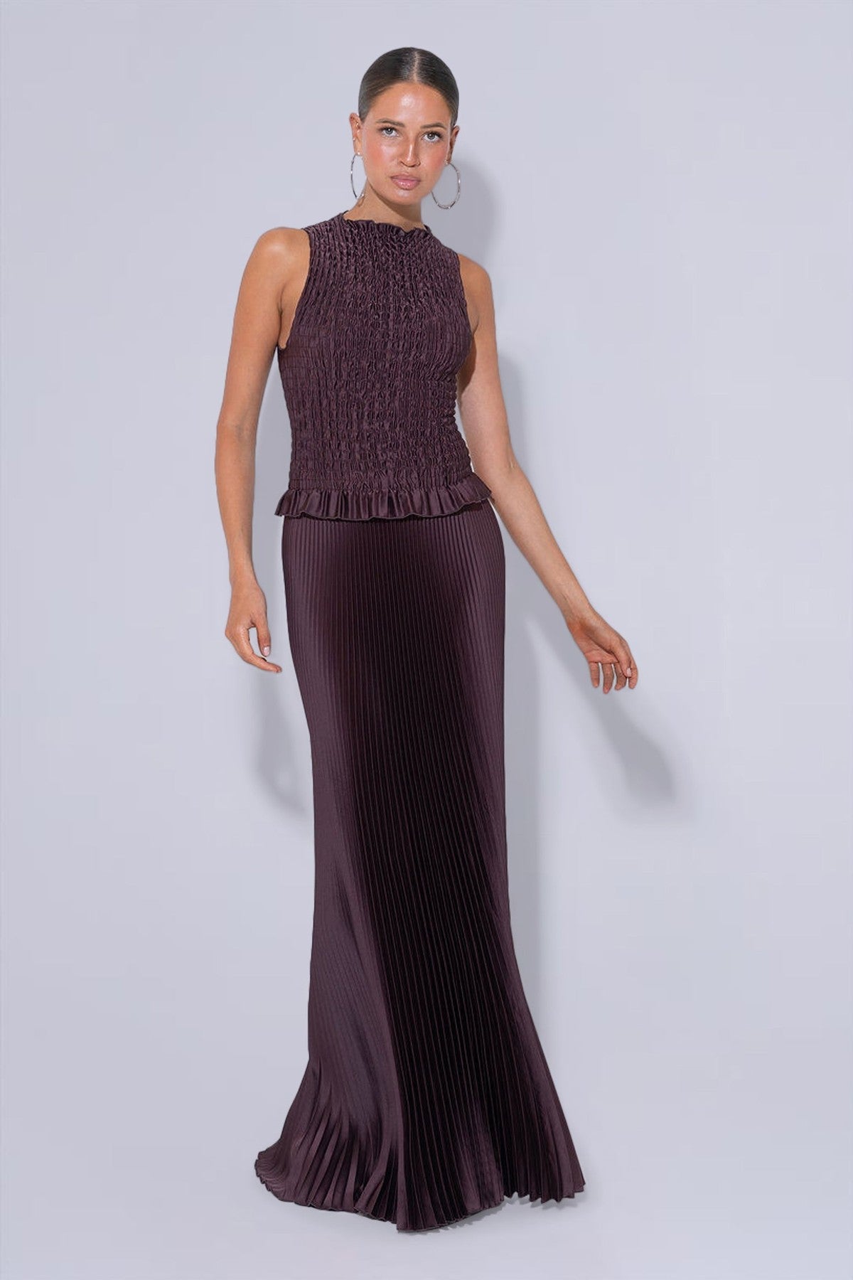 Vestido Bowery Mahogany