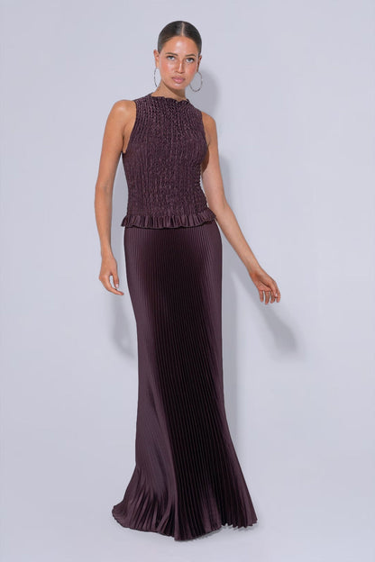 Vestido Bowery Mahogany
