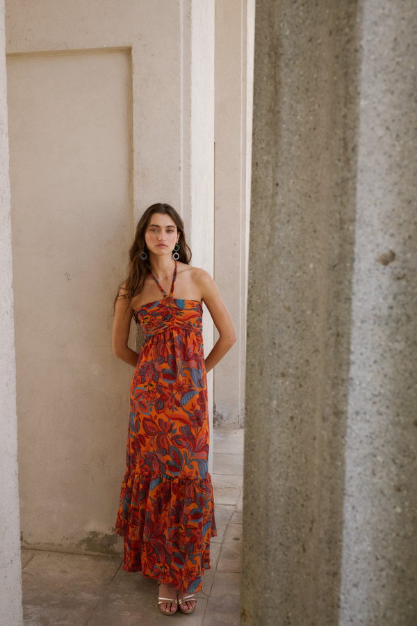 Vestido Sophia Naranja