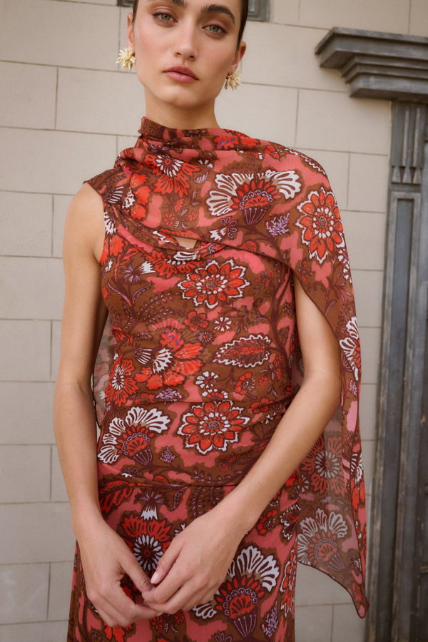 Vestido Nectar Coral