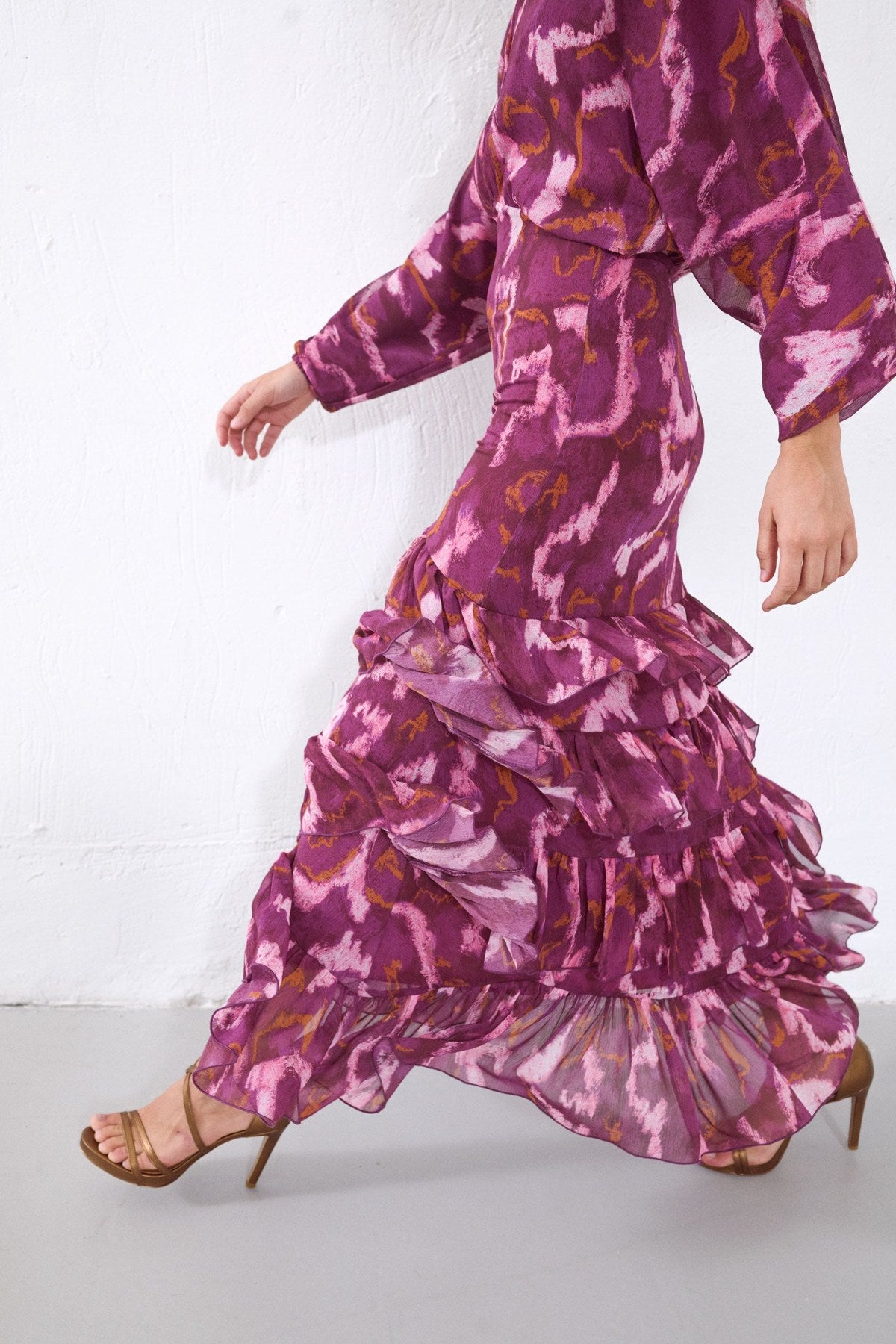 Vestido Taracea Buganvilla