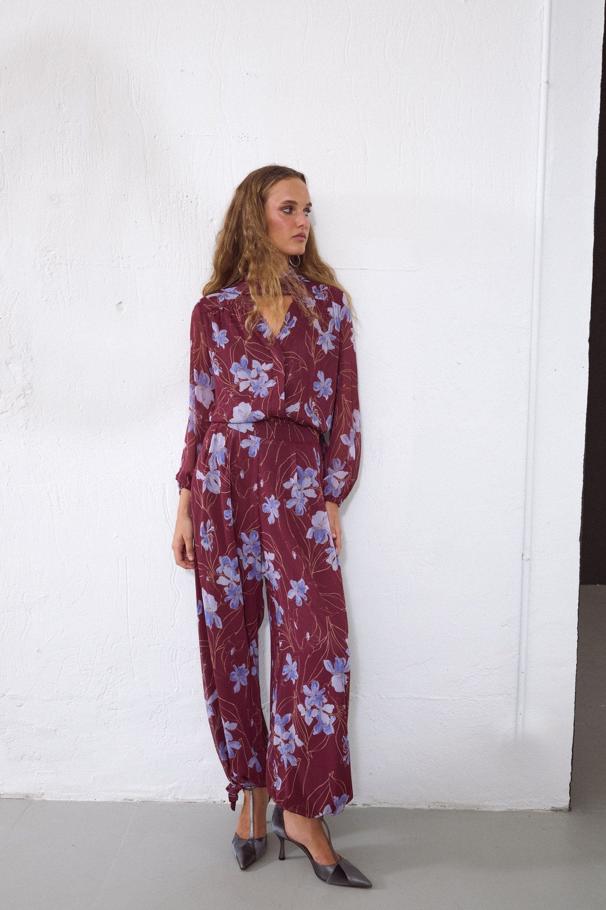 Total Look Compás Berenjena