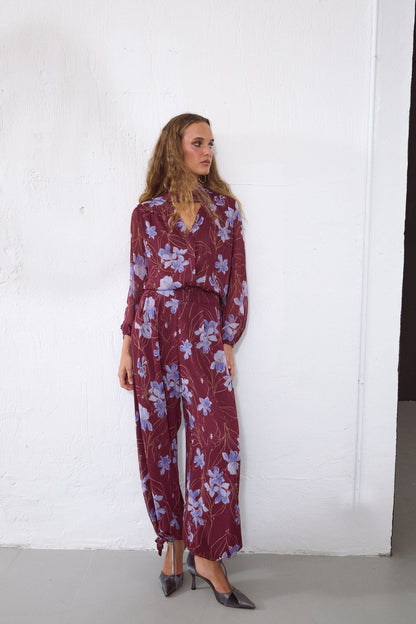 Total Look Compás Berenjena