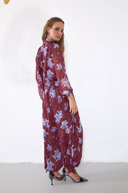 Total Look Compás Berenjena