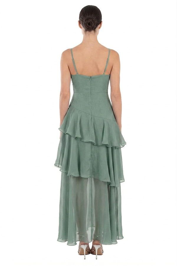 Vestido Colleen Verde Sage