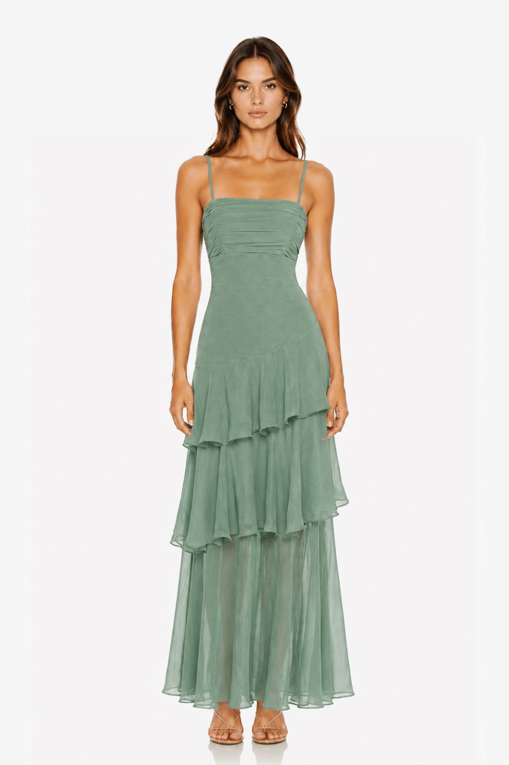 Vestido Colleen Verde Sage