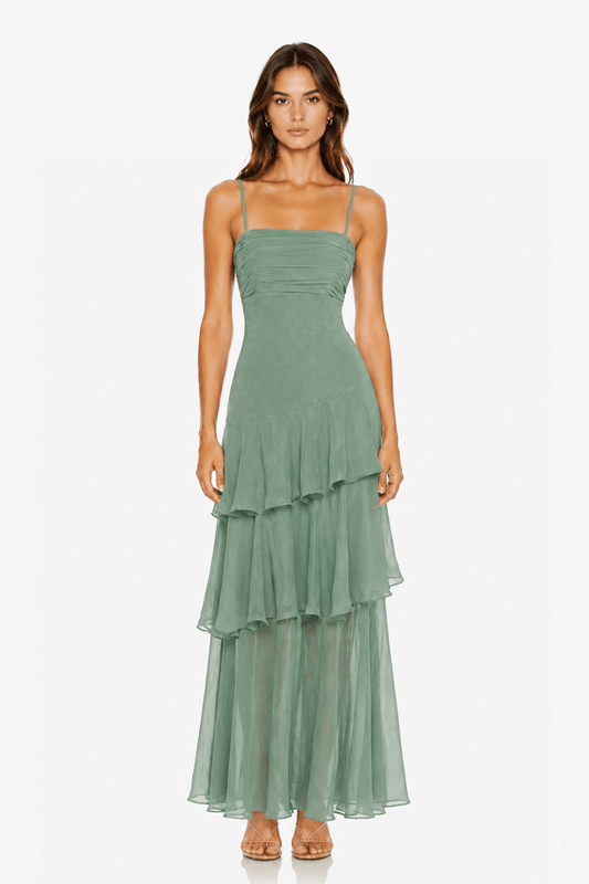 Vestido Colleen Verde Sage
