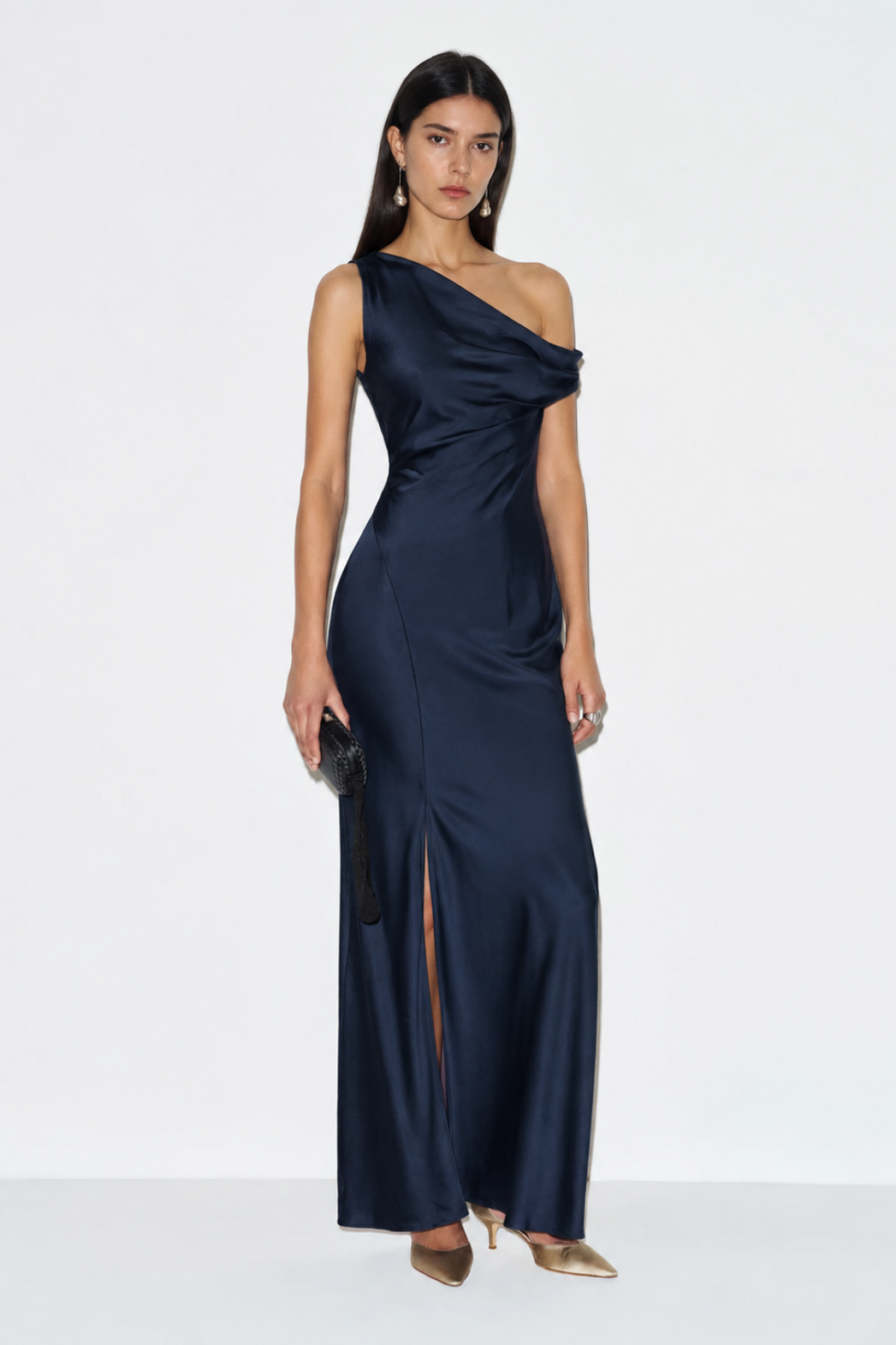 Vestido Santana Azul Marino