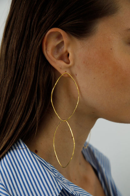 Pendientes Paros Oro