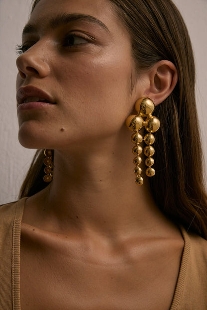 Pendientes Niagara Oro