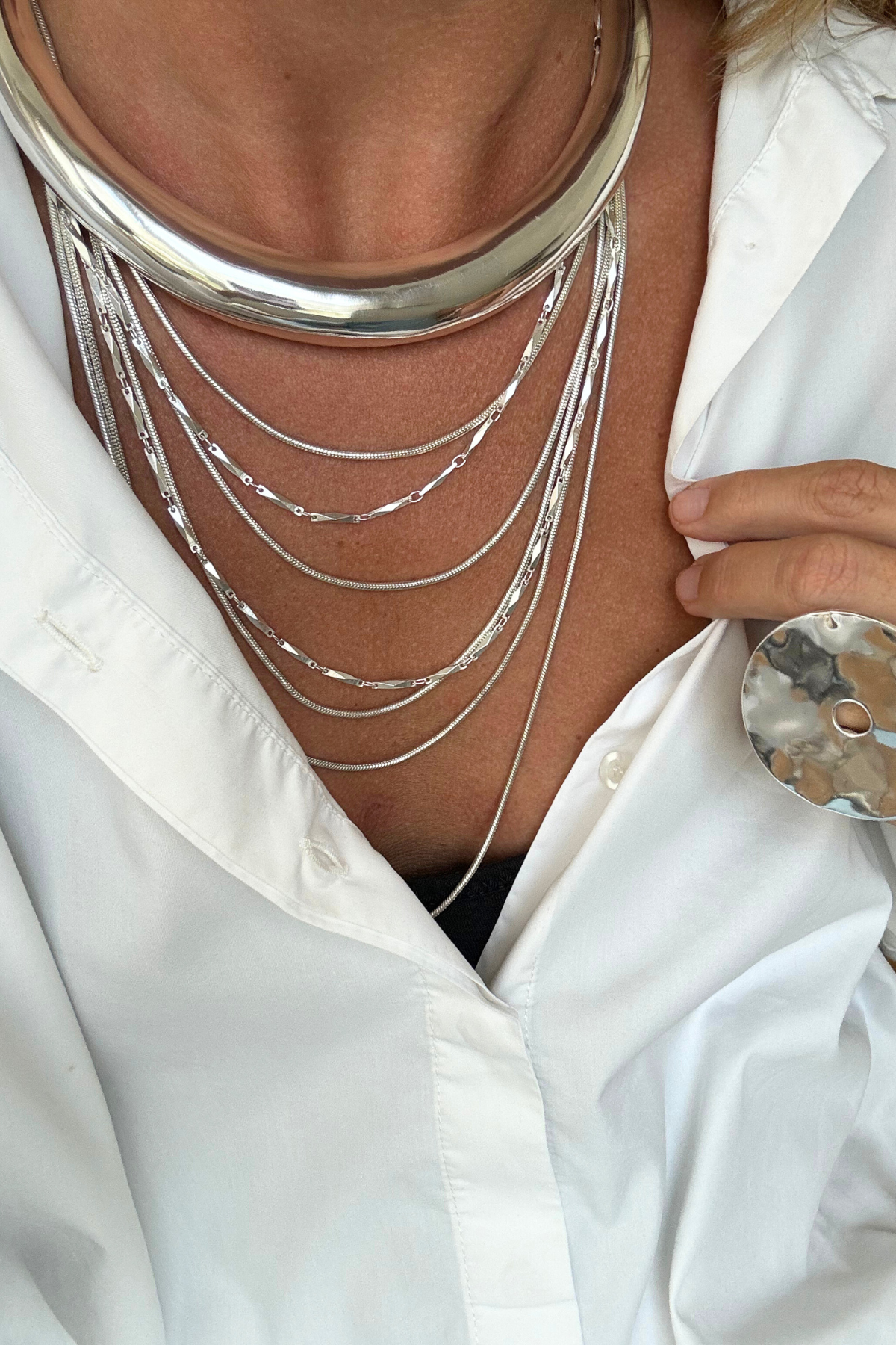 Collar Lucina Plata