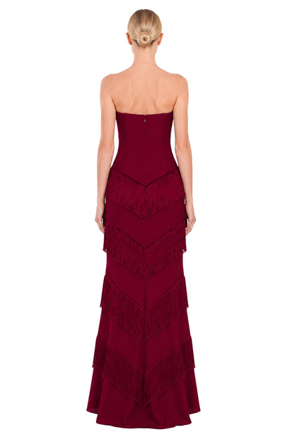 Vestido Sasha Burdeos