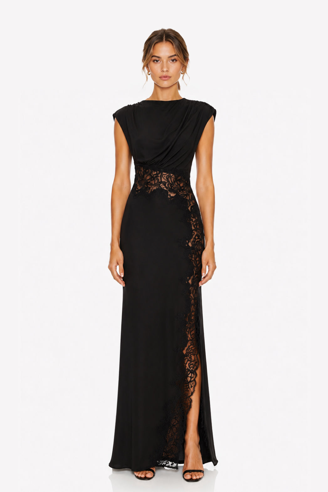 Vestido Eniko Encaje Negro