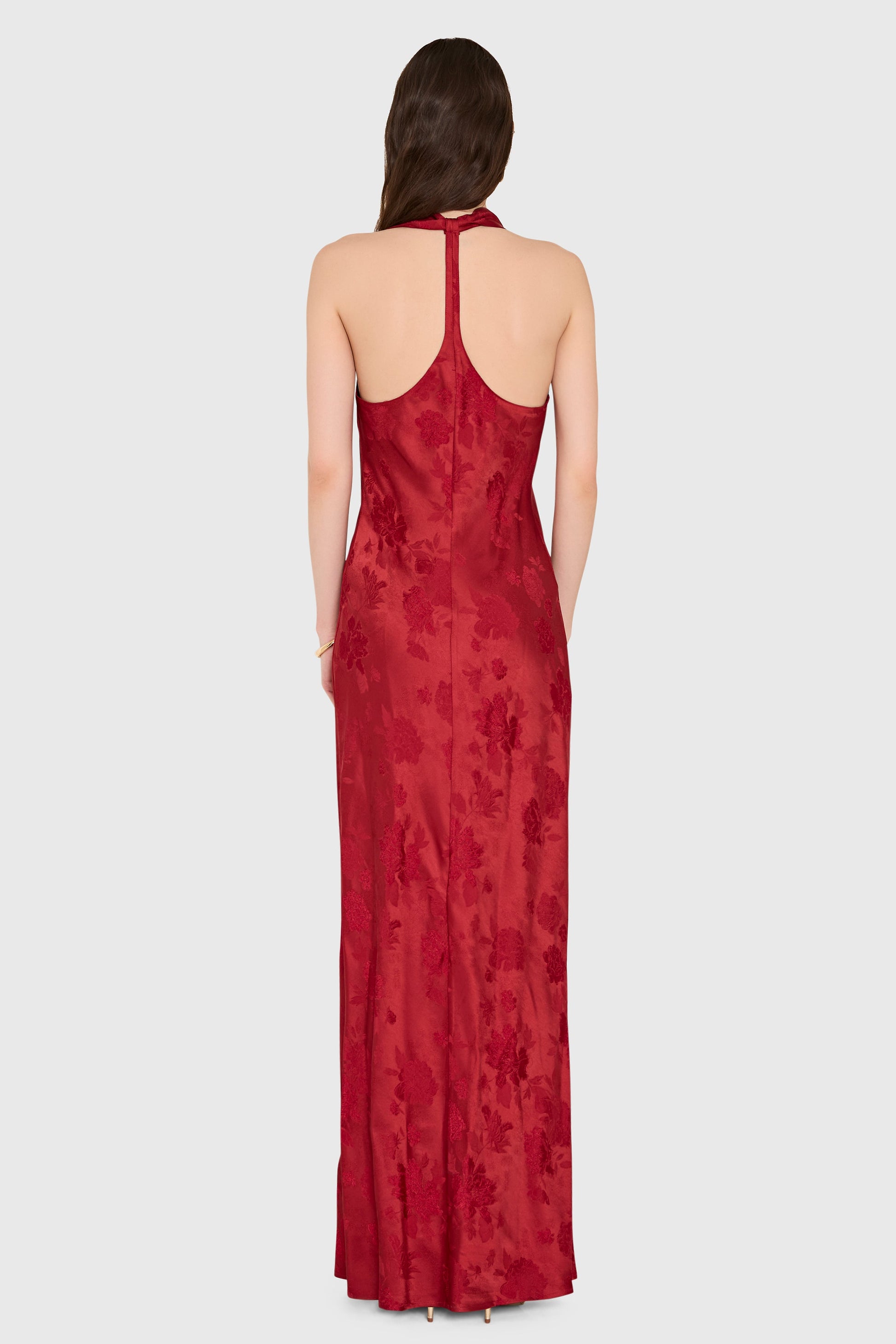 Vestido Maxi Sonya con Flecos Roseta - Amanda Uprichard