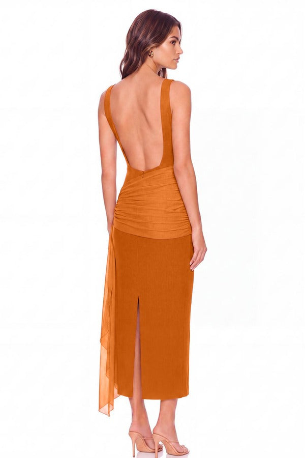 Vestido Nuvie Terracota