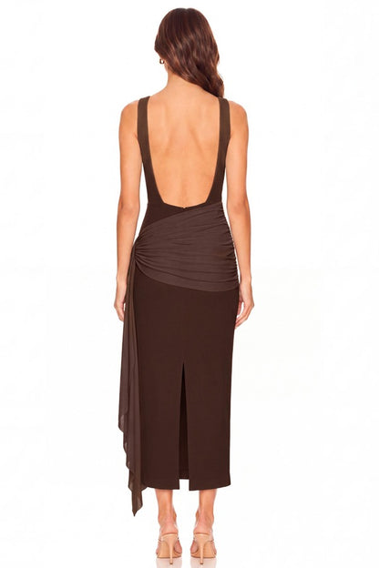 Vestido Nuvie Marrón