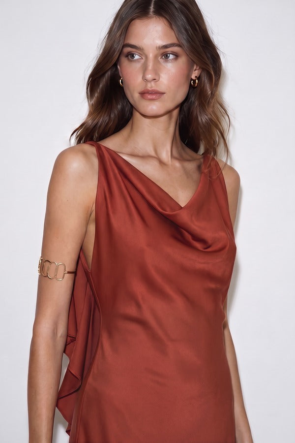 Vestido Aria Teja