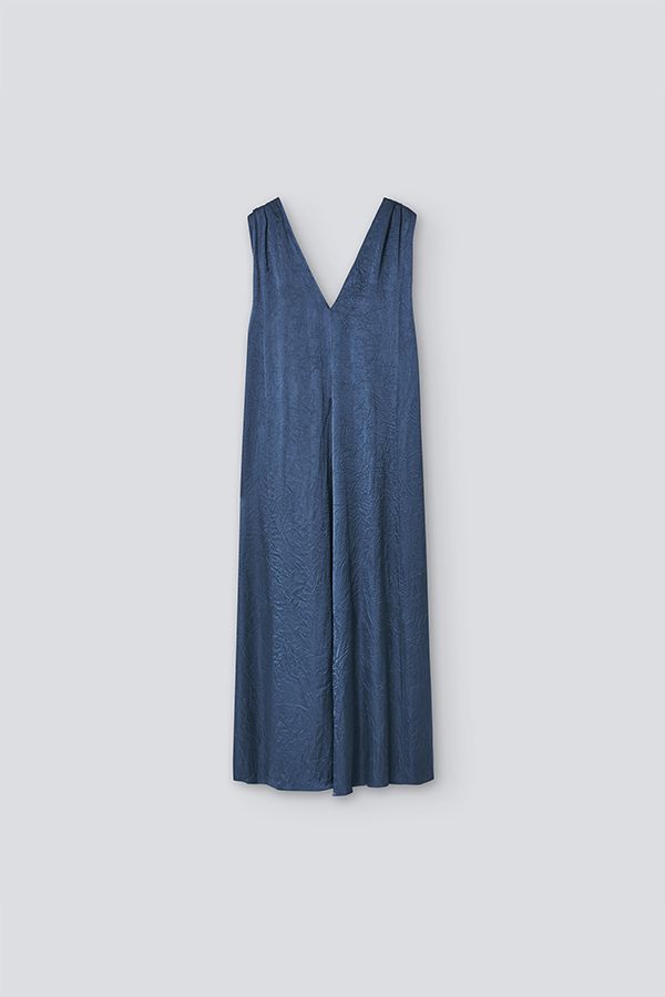 adolfo-dominguez-vestido-midi-azul-oscuro
