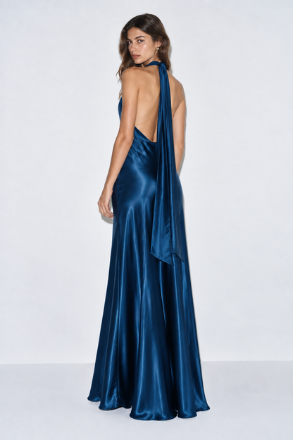 Mercy Petrol Blue Dress