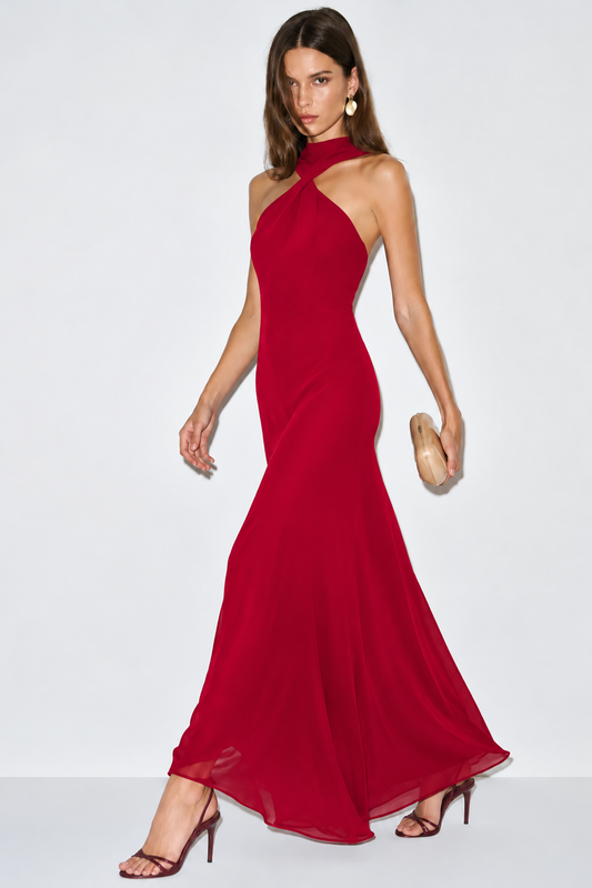 Vestido Camila Burdeos