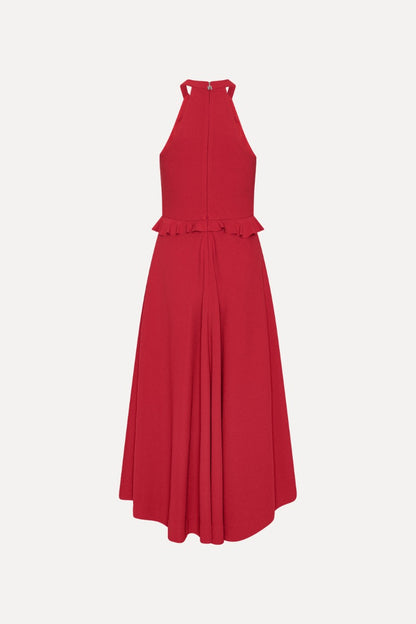 Vestido Flower Detail Dress Rojo