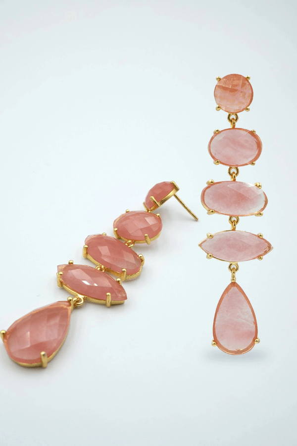 tiahra-jewelry-pendientes-stones-cuarzo-rosa
