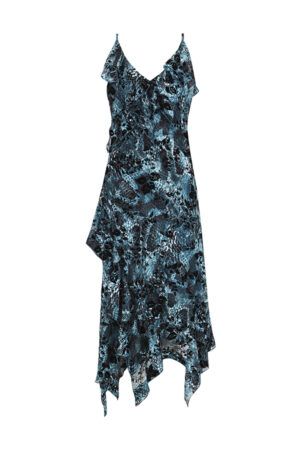 vestido-midi-turquesa-con-flores-de-terciopelo-abalorios-negro