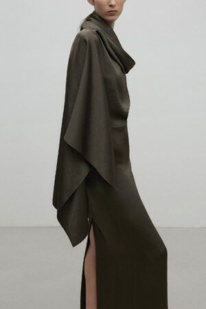 Vestido Caftán Bronce