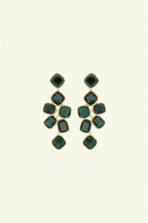 Pendientes Hydra con Esmeralda