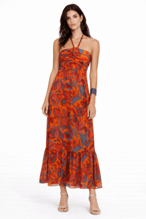 Vestido Sophia Naranja