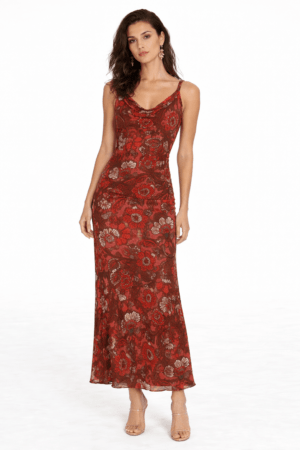 Vestido Nectar Coral