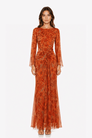 Vestido Creta Mandarina