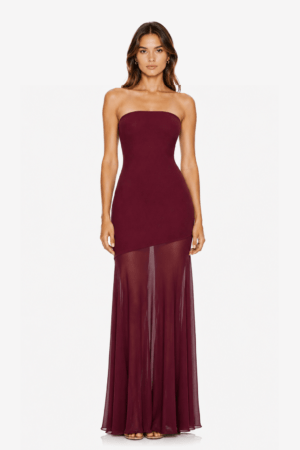 Vestido Noelle Tinto
